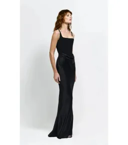 Effie Kats Keanna Maxi Gown Black Size M / AU 10 for rent on The Volte - image 3