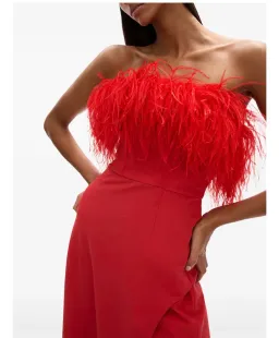 Rachel Gilbert Link Maxi Gown Red Size 1 / AU 8 for rent on The Volte - image 4