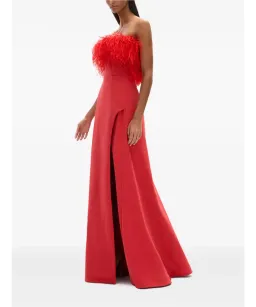 Rachel Gilbert Link Maxi Gown Red Size 1 / AU 8 for rent on The Volte - image 2