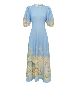 Alemais Anouk Midi Dress Sky Size AU 10 for rent on The Volte - image 5