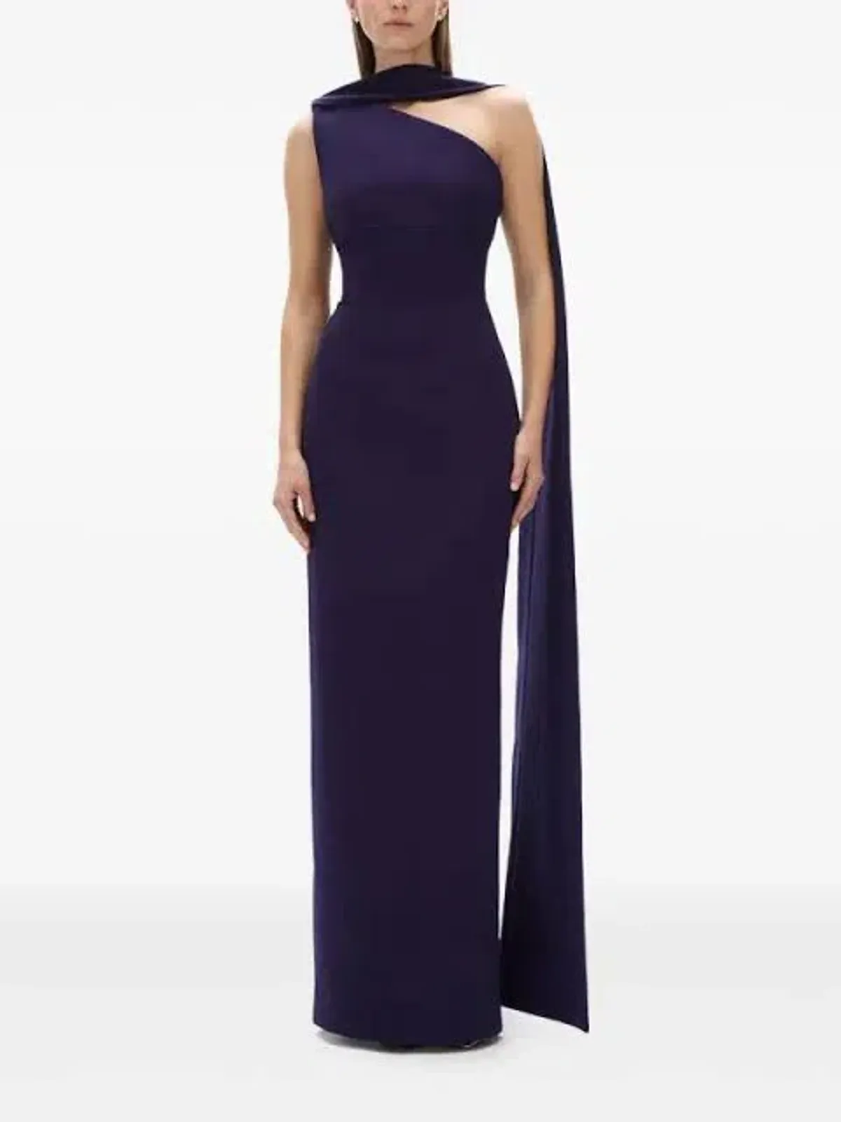 Rachel Gilbert Clara Maxi Dress Indigo Size 8 - Image 2