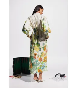 Alemais Constance Midi Shirtdress in Print Size AU 10 for rent on The Volte - image 3