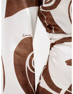 Roame Fargo Mini Dress Chestnut Size 1 / AU 8 for rent on The Volte - image 6