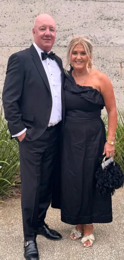 Veronika Maine Satin one shoulder black dress 14 for rent on The Volte - image 6