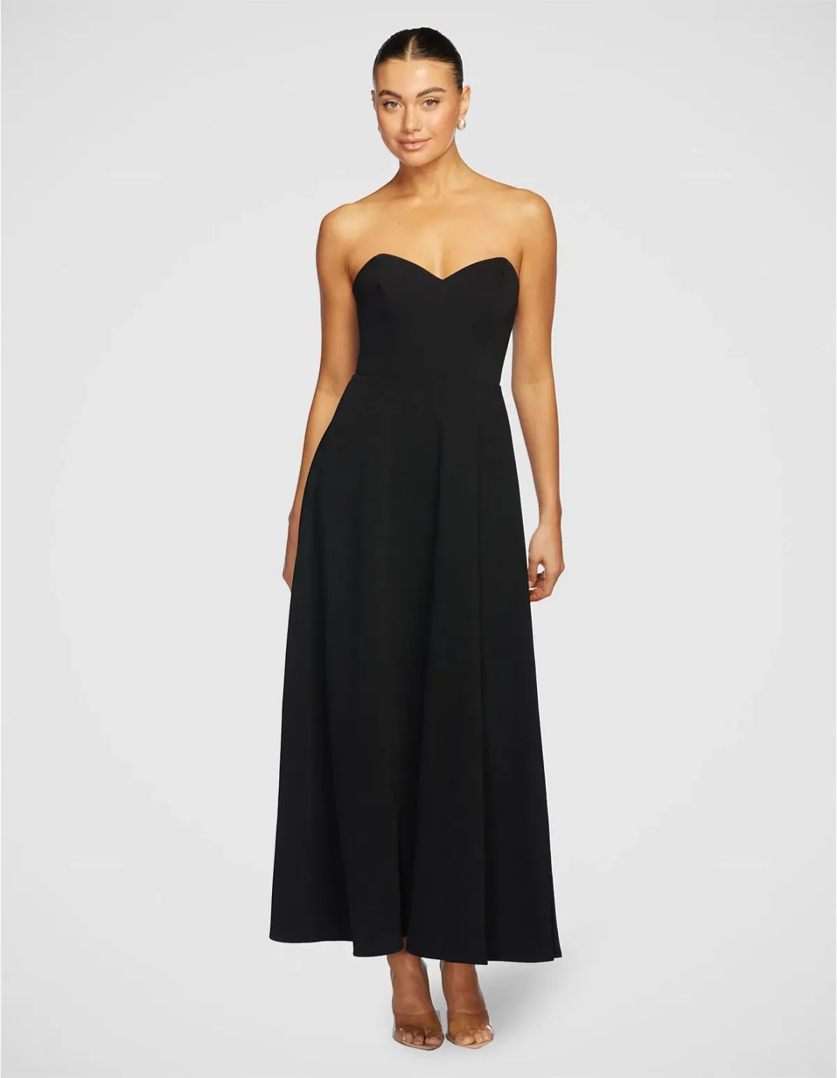 Pilgrim black strapless 14 maxi dress - Image 1