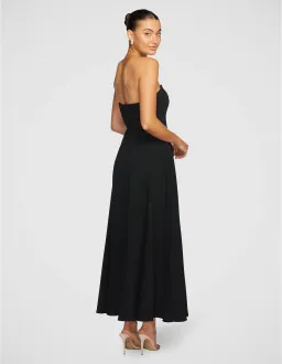 Pilgrim black strapless 14 maxi dress for rent on The Volte - image 3