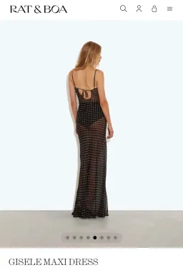 RAT & BOA GISELE MAXI DRESS size small  for rent on The Volte - image 2