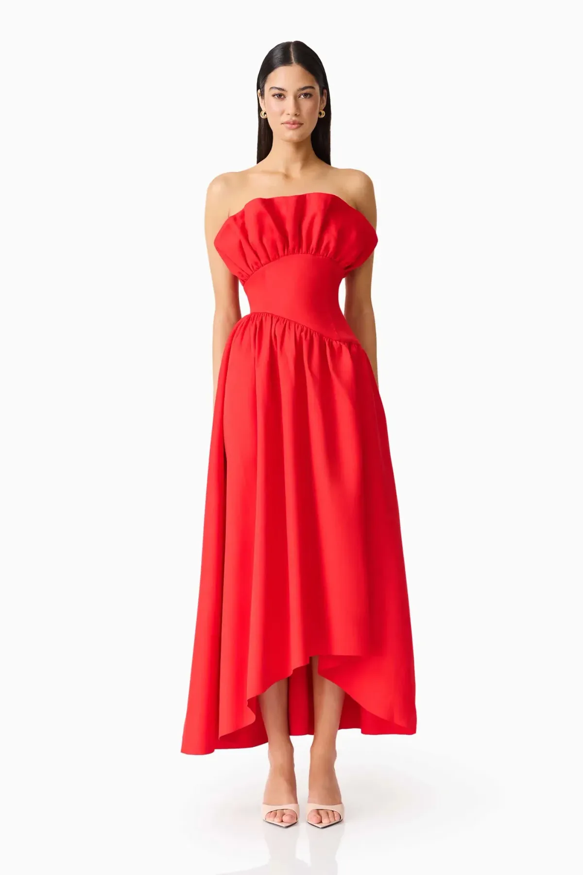 Elliatt Laurel Gown Red Size Xs / Au 6 - Image 1