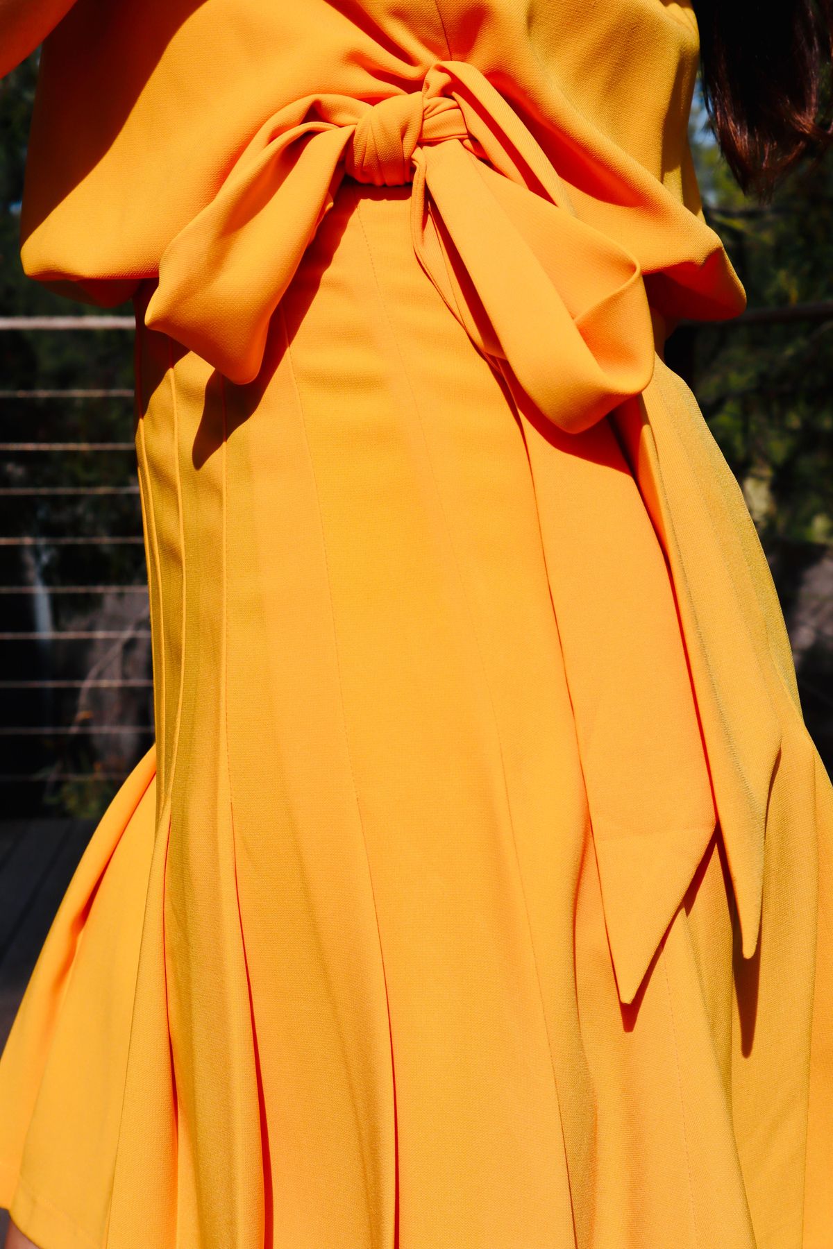 Mossman Yellow Gold dress SIZE 8 - Image 4