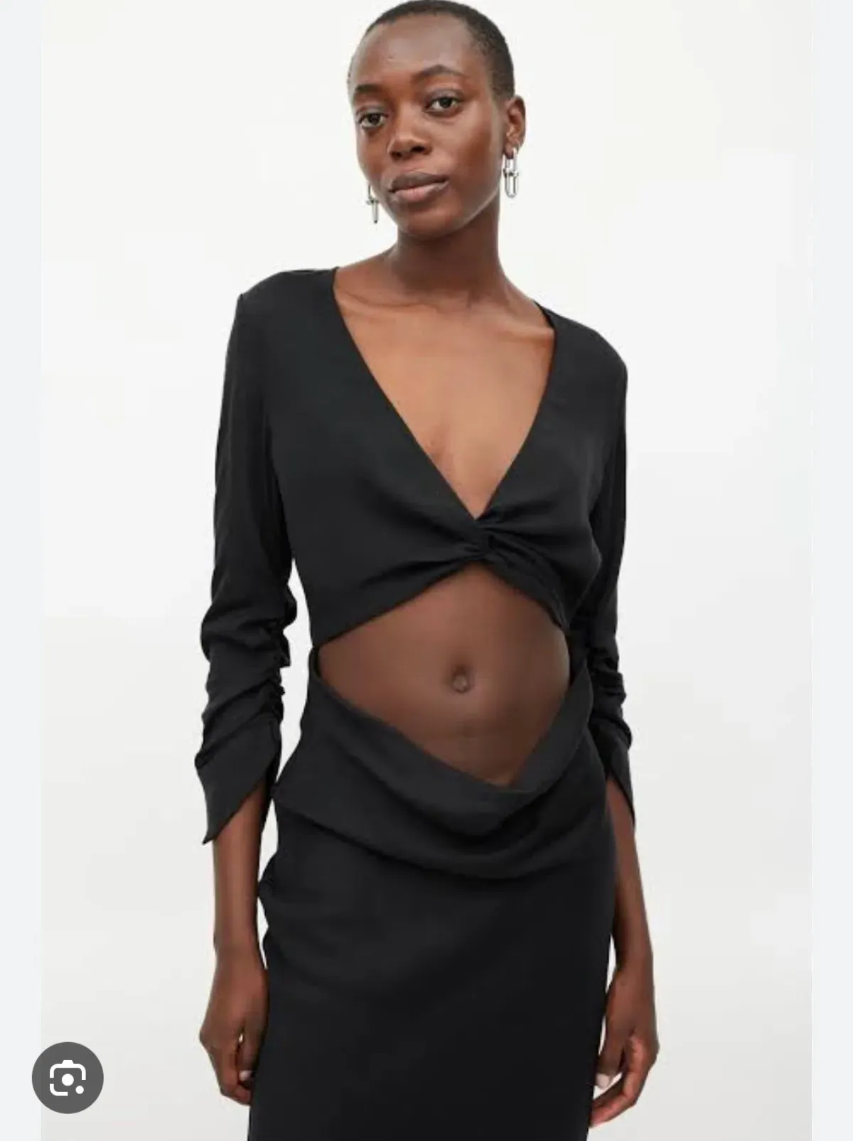 Rat & Boa Costella Dress Black Size  S/Au 8  - Image 2