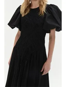 AJE Wisteria Midi Dress for rent on The Volte - image 4