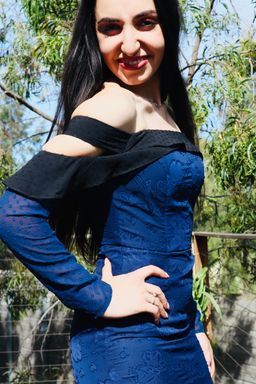 Mossman MOOD SWING Electric blue dress SIZE 6-8 for rent on The Volte - image 7