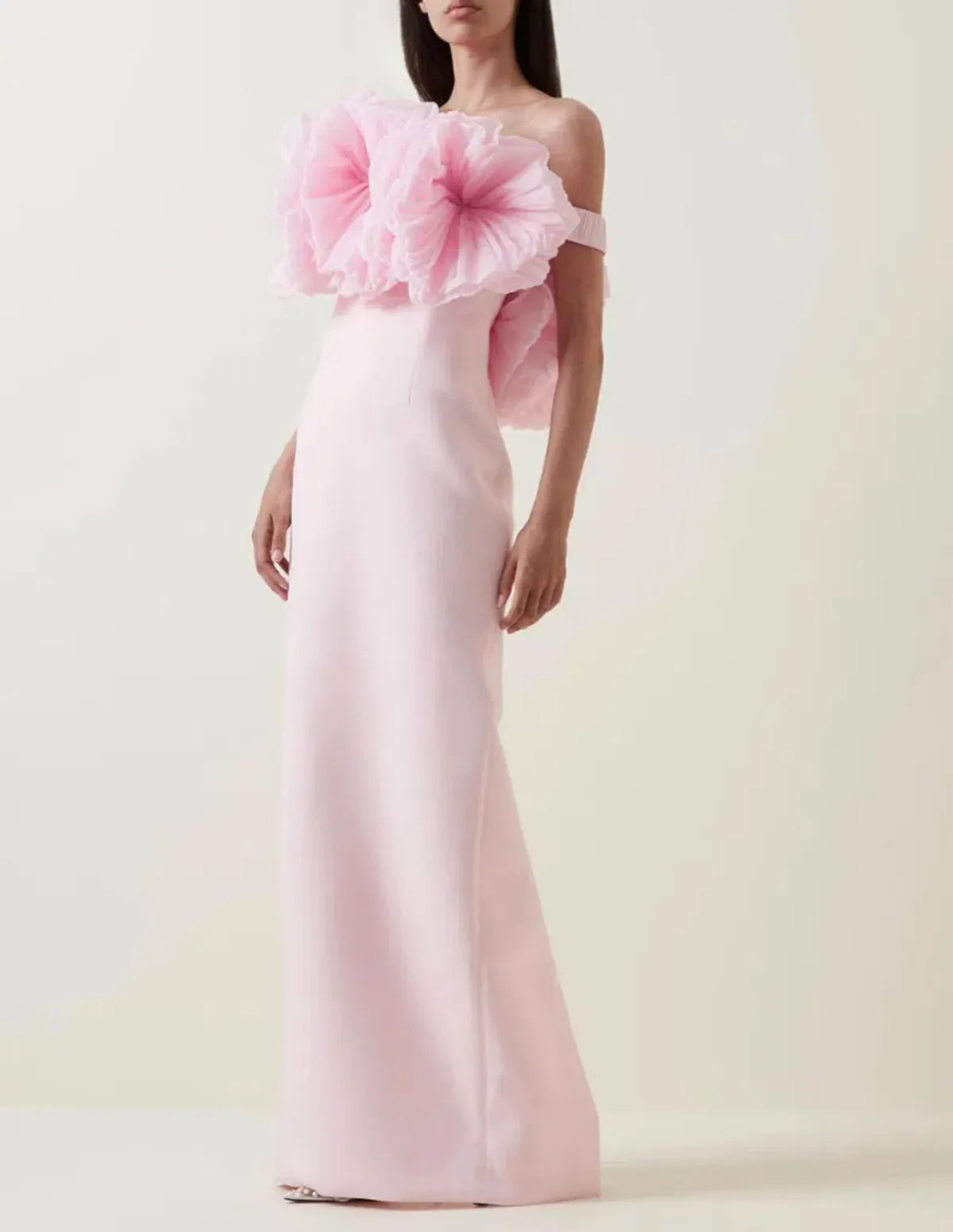 Rachel Gilbert Angelo Maxi Gown Pink 3 / AU 12 - Image 2