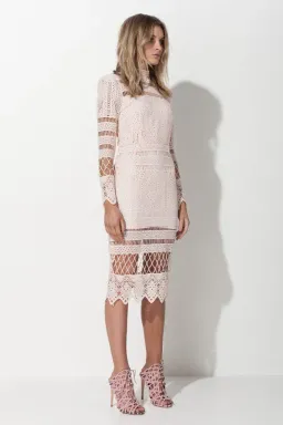 Mossman Isle of Forgiveness Dress Blush Pink Size 8 for rent on The Volte - image 1