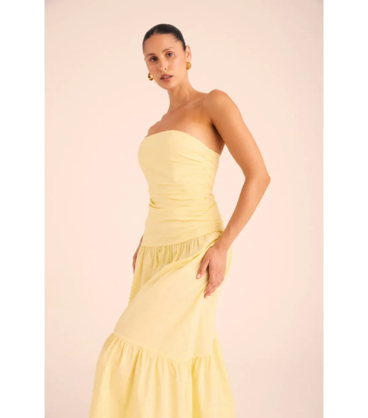 Lakeyo Gilat Maxi Dress Yellow Size M / AU 10 - Image 2