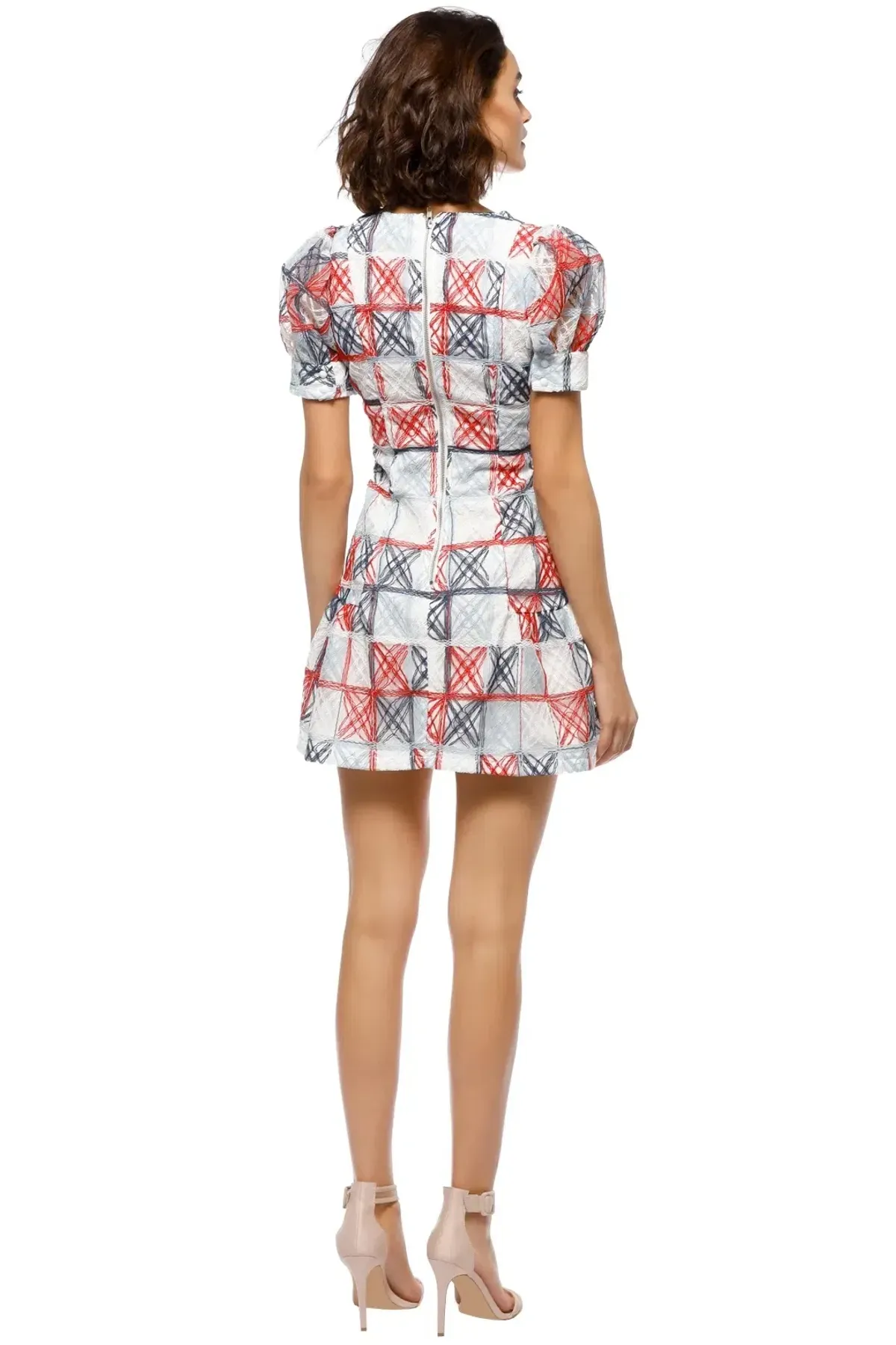 Mossman The Equal Angles Mini Dress Multi Size 6 - Image 2