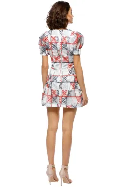 Mossman The Equal Angles Mini Dress Multi Size 6 for rent on The Volte - image 2