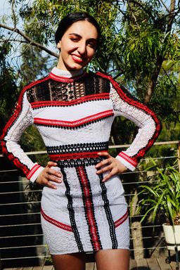 Mossman The Long and Winding Road Lace Dress Multi Size 8 for rent on The Volte - image 7