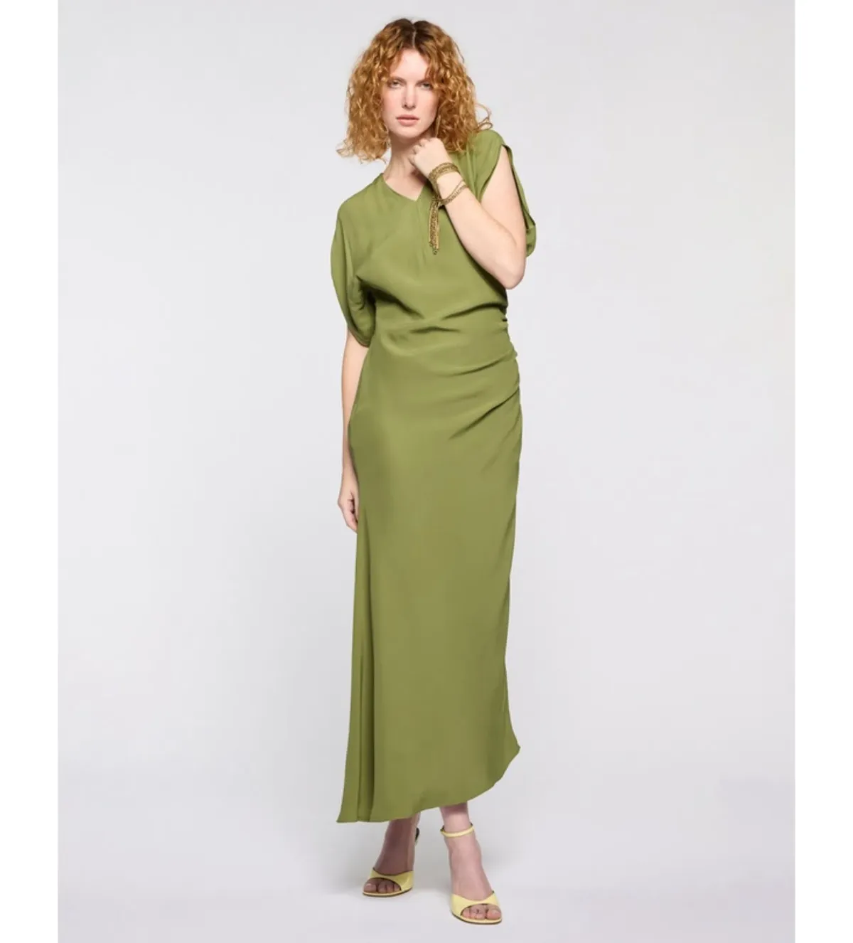 Sass & Bide The Ivy Dance Dress in Khaki Size 1 / Au 12 - Image 1