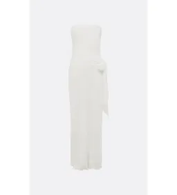 Bec & Bridge Soneva Strapless Maxi Dress Ivory Size AU 8 for rent on The Volte - image 5
