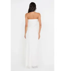 Bec & Bridge Soneva Strapless Maxi Dress Ivory Size AU 8 for rent on The Volte - image 4