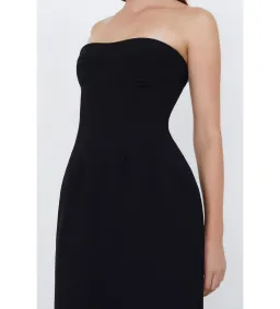 Capsule WD Strapless Column Maxi Dress Black Size AU 12 for rent on The Volte - image 4