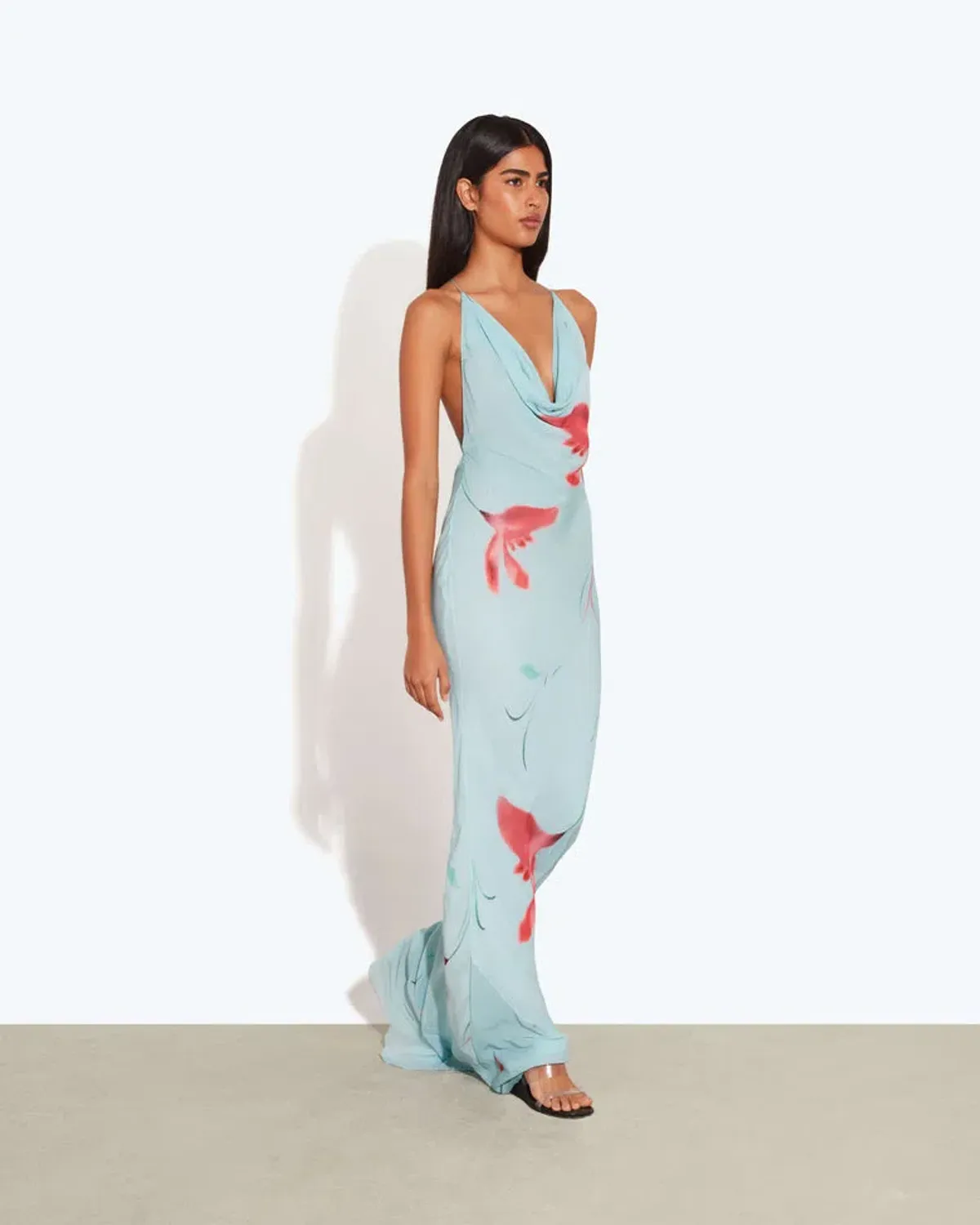 Rat & Boa Vincenza Floral Maxi Dress Size s/Au 8 - Image 2
