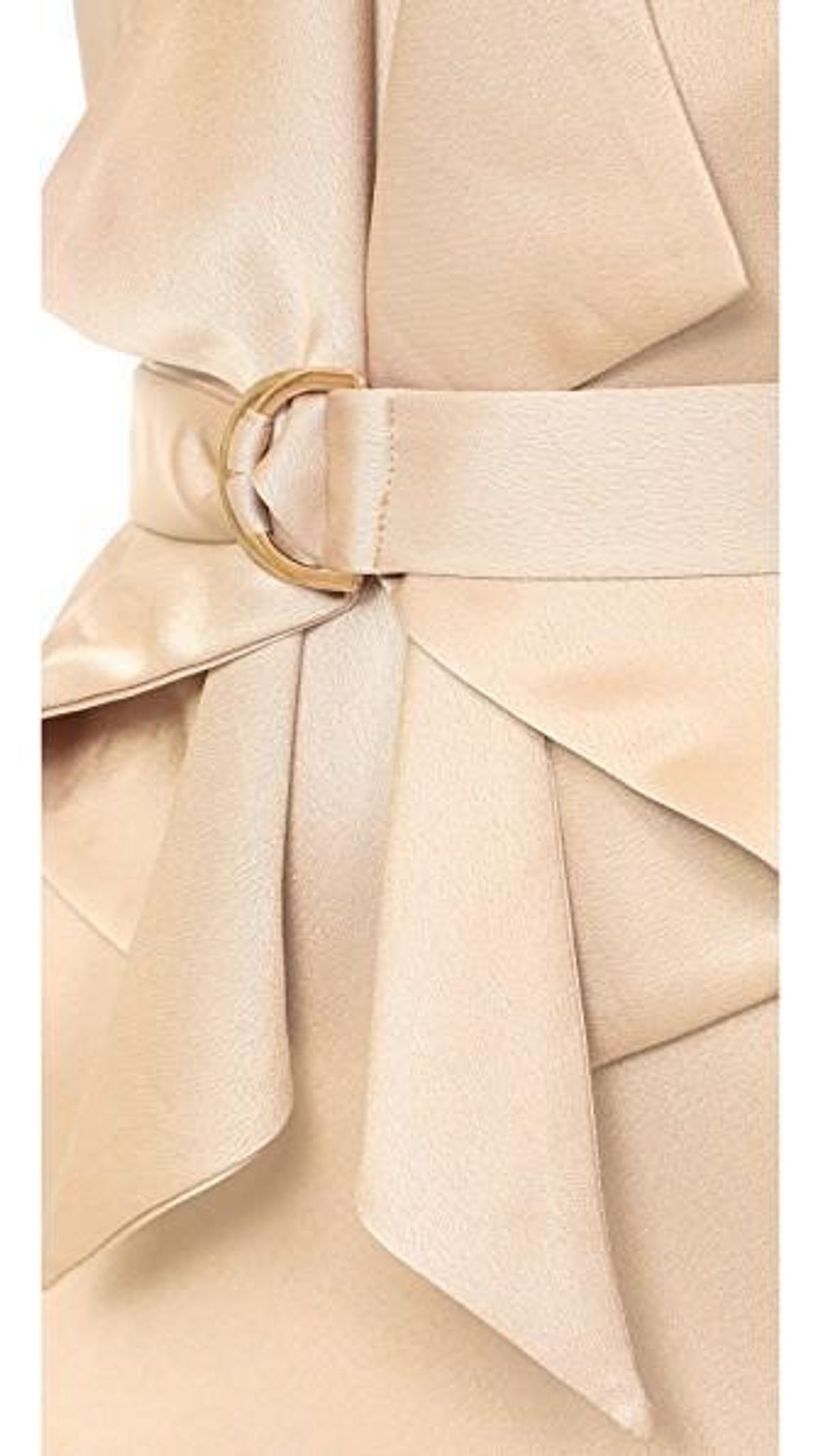 MISHA Carrie Dress Gold Size 8/S - Image 4