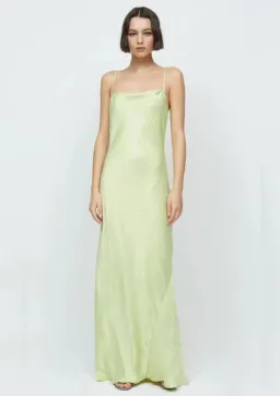 Bec & Bridge Lani Maxi Dress Lime Green Size 6 for rent on The Volte - image 4