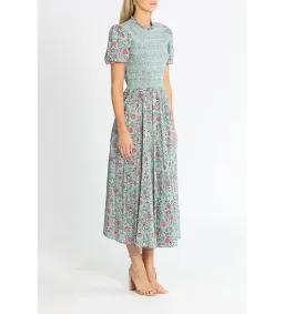 Alemais Frances Midi Dress in Floral Print Size AU8 for rent on The Volte - image 2