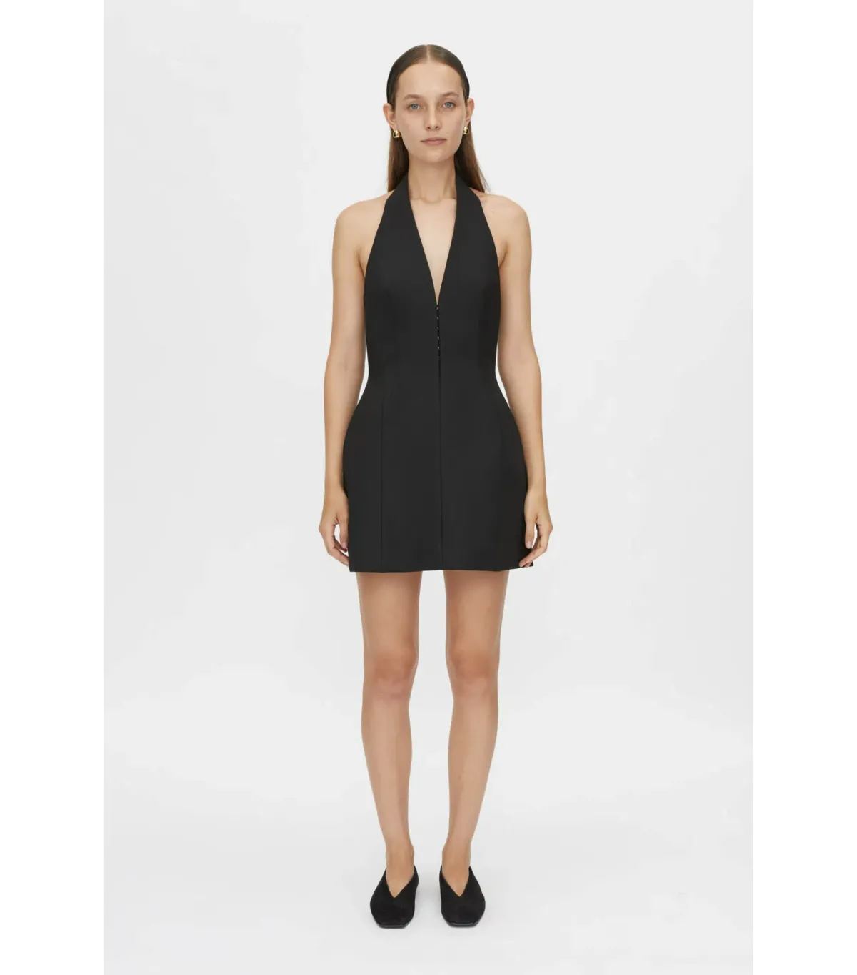 Camilla and Marc Petra Mini Dress 2.0 Black Size AU 10 - Image 1