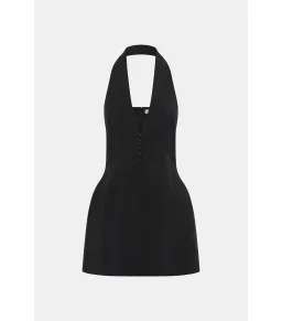 Camilla and Marc Petra Mini Dress 2.0 Black Size AU 10 for rent on The Volte - image 4