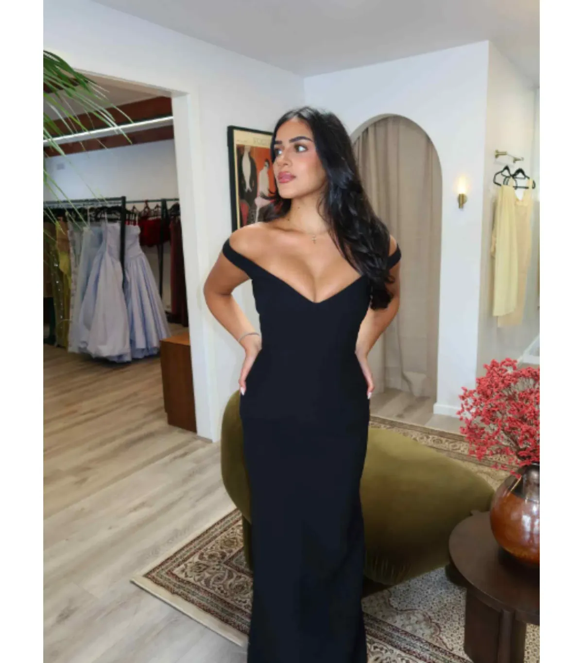 Arcina Ori Ellery Maxi Dress Black Size AU 8  - Image 5