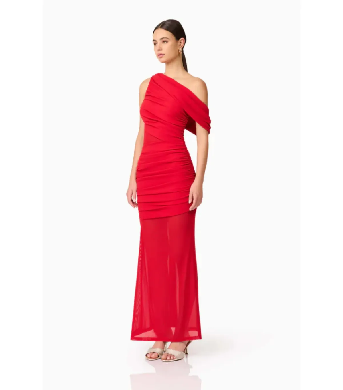 Elliatt Darya Maxi Dress Red Size AU 10 - Image 2