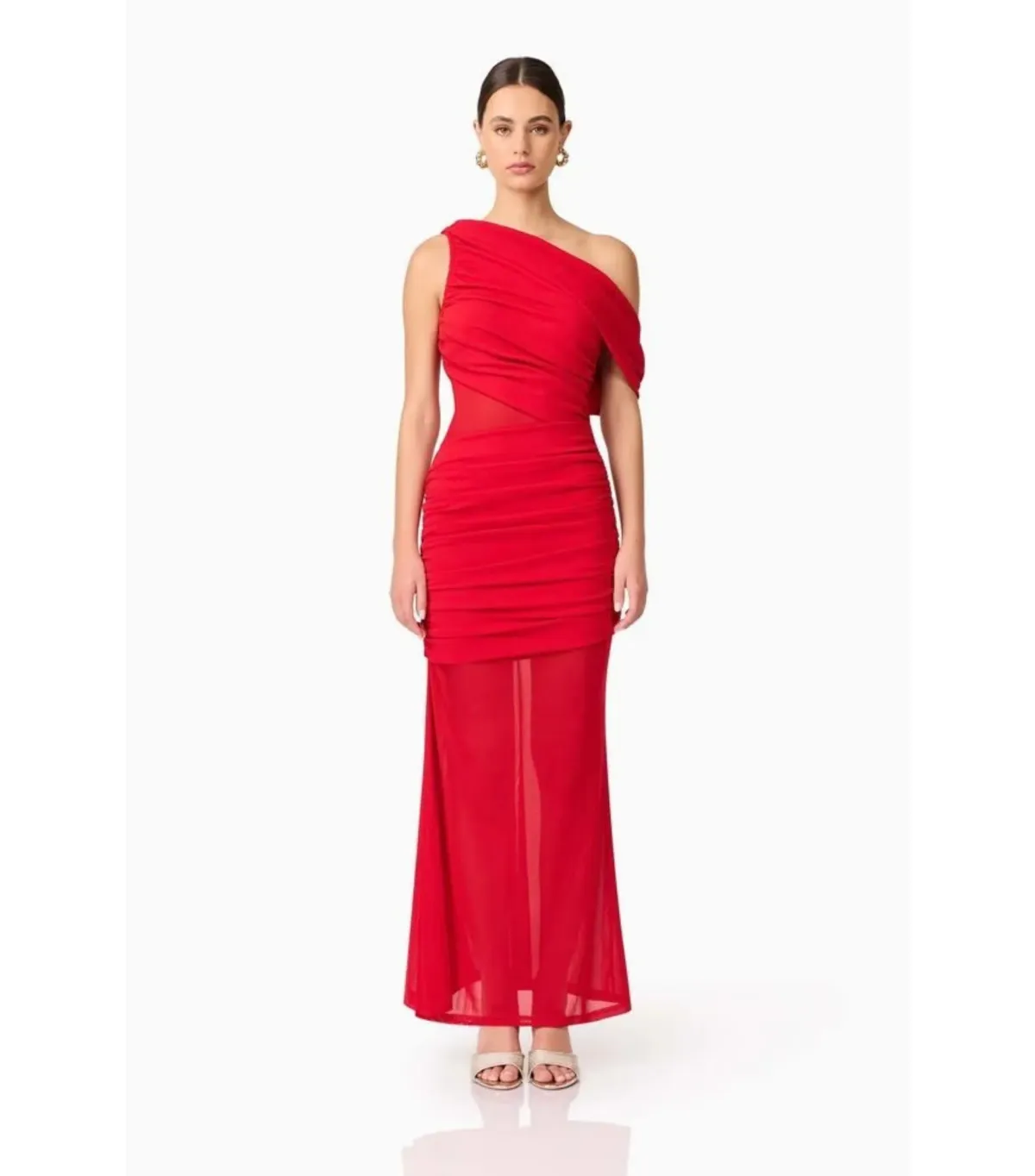 Elliatt Darya Maxi Dress Red Size AU 10 - Image 1