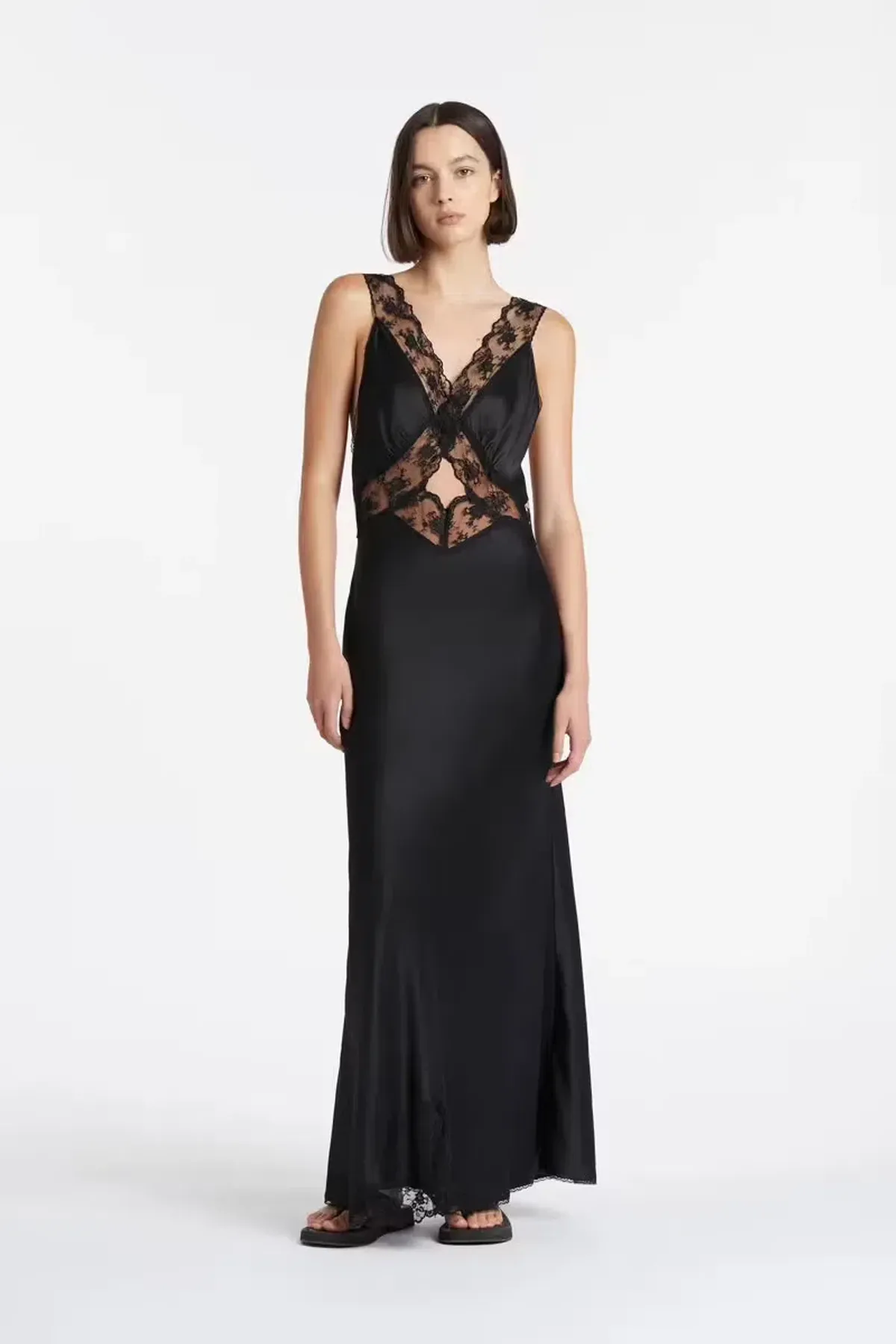 Sir the Label Aries Cut Out Gown Black Size 8  - Image 1