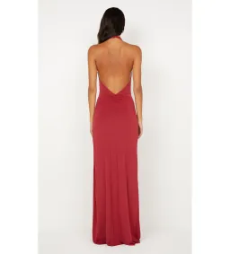 Bec & Bridge Susie Plunge Maxi Dress Red Size 6 for rent on The Volte - image 2
