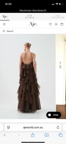 AJE Pandorea layered maxi dress for rent on The Volte - image 4