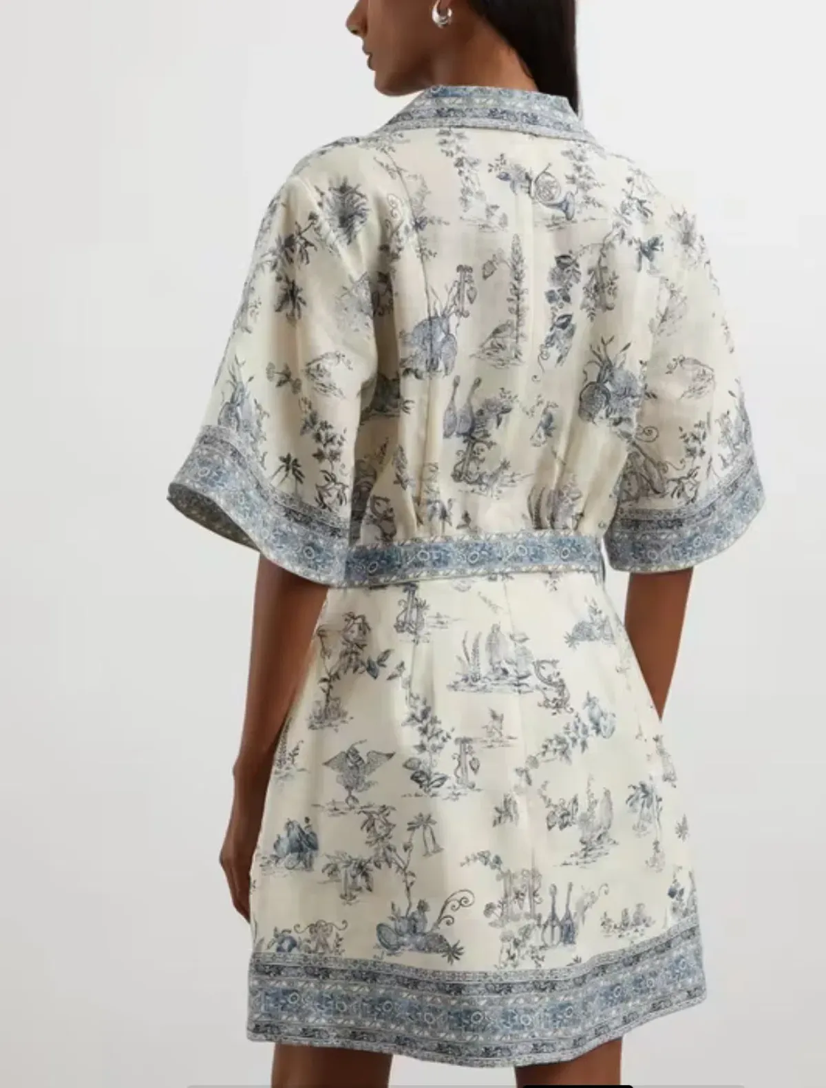 Alemais Casa Mini Dress - size 10 - Image 7