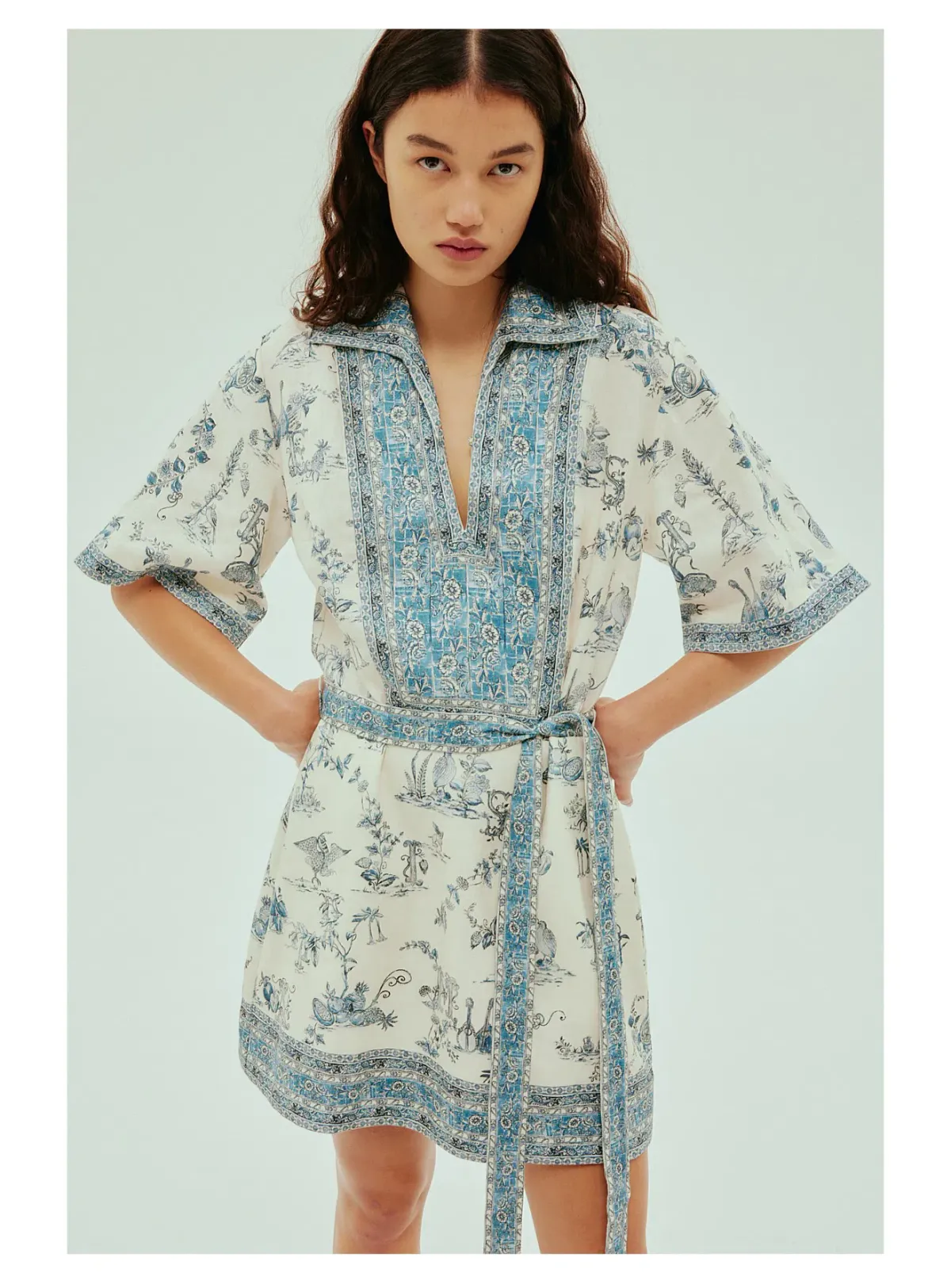 Alemais Casa Mini Dress - size 10 - Image 2