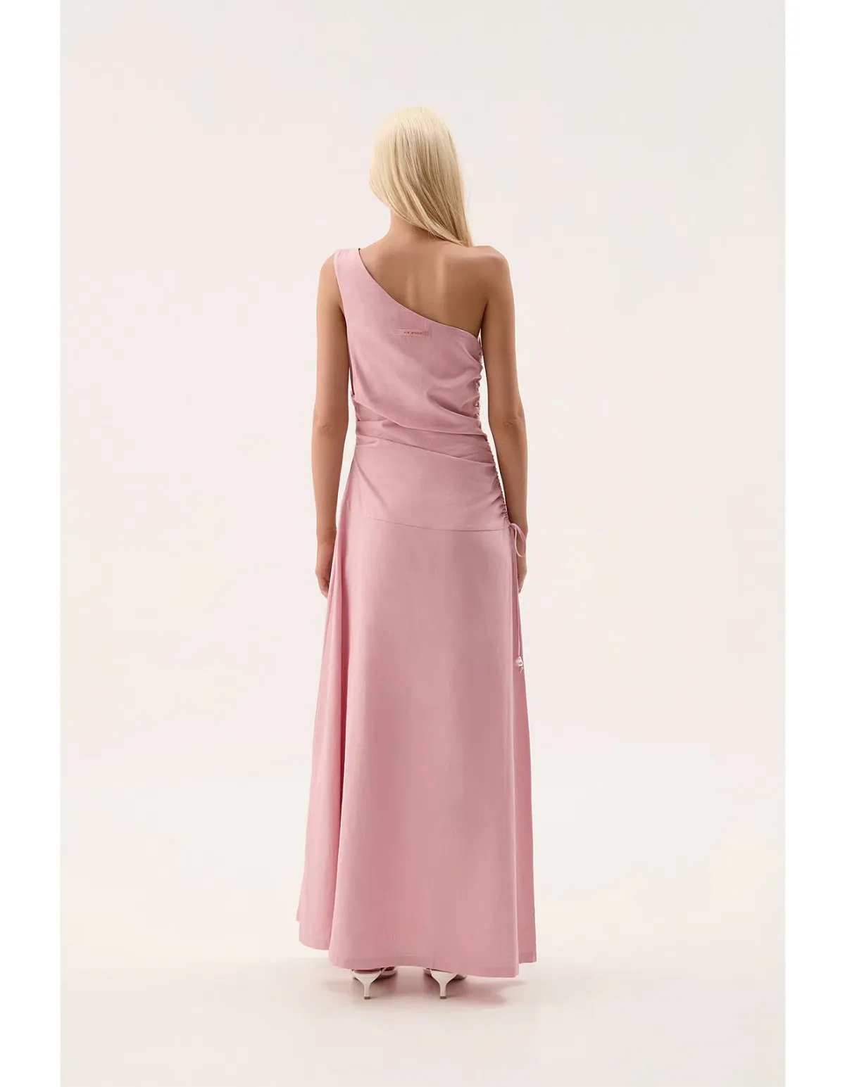 Aje Daze One Shoulder Maxi Dress in Dusty Pink Size 6  - Image 3