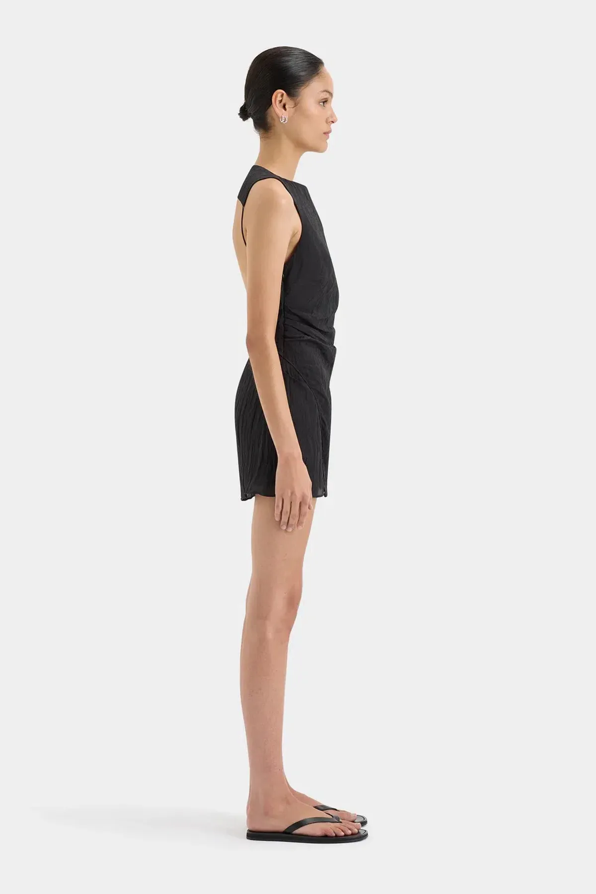 Sir The Label Ligera Mini Dress Black Size 8 - Image 3