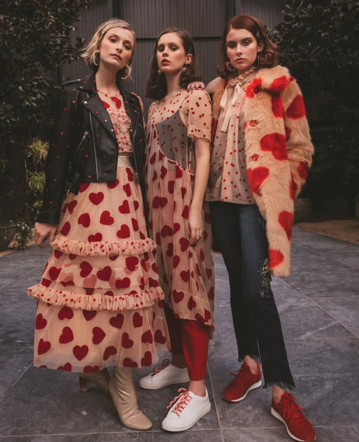 Trelise Cooper Nothing But Ruffle Skirt Midi Red Cream Size S/Au 10  - Image 4