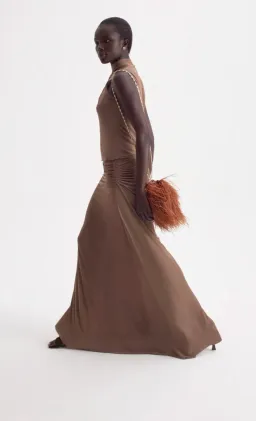 Scanlan Theodore Mesh Set in Caramel Size 6 for rent on The Volte - image 5