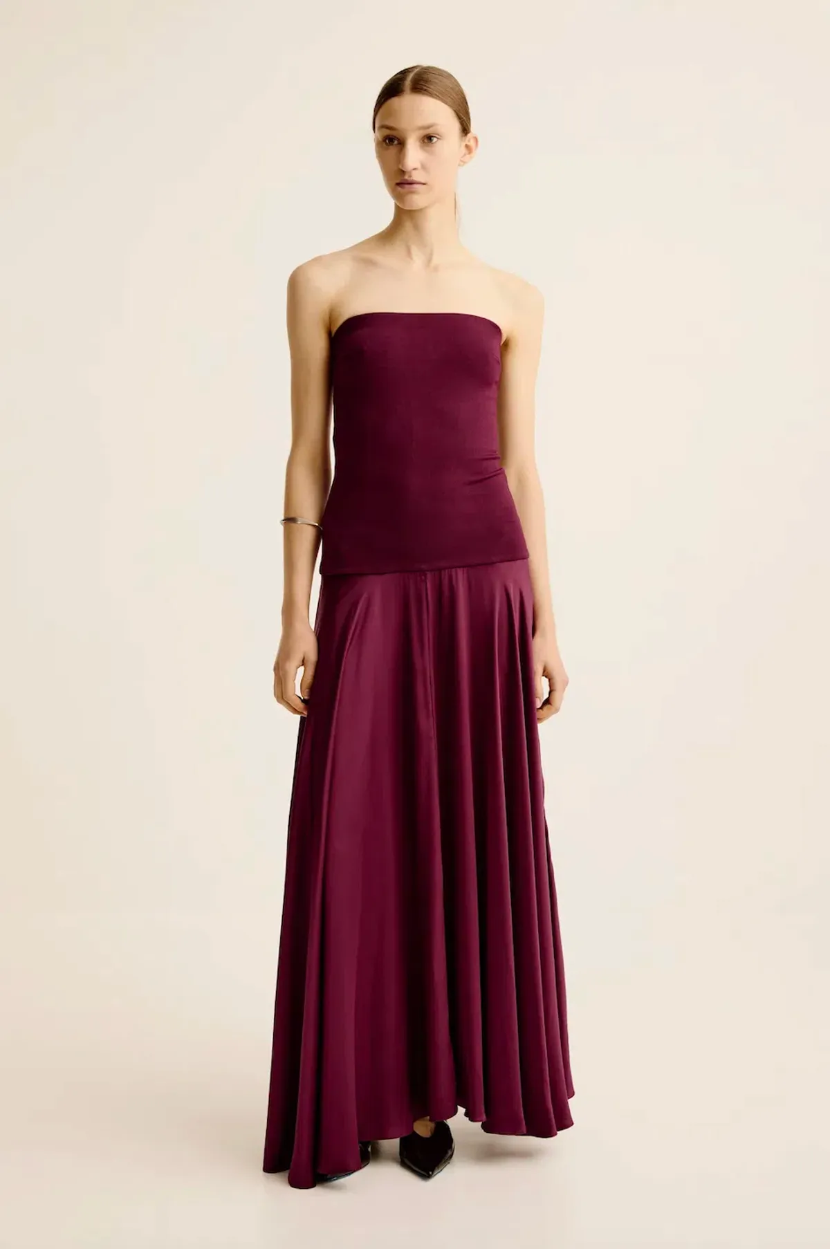 Esse Studios Illi Band Maxi Dress in Shiraz Size 8 - Image 1