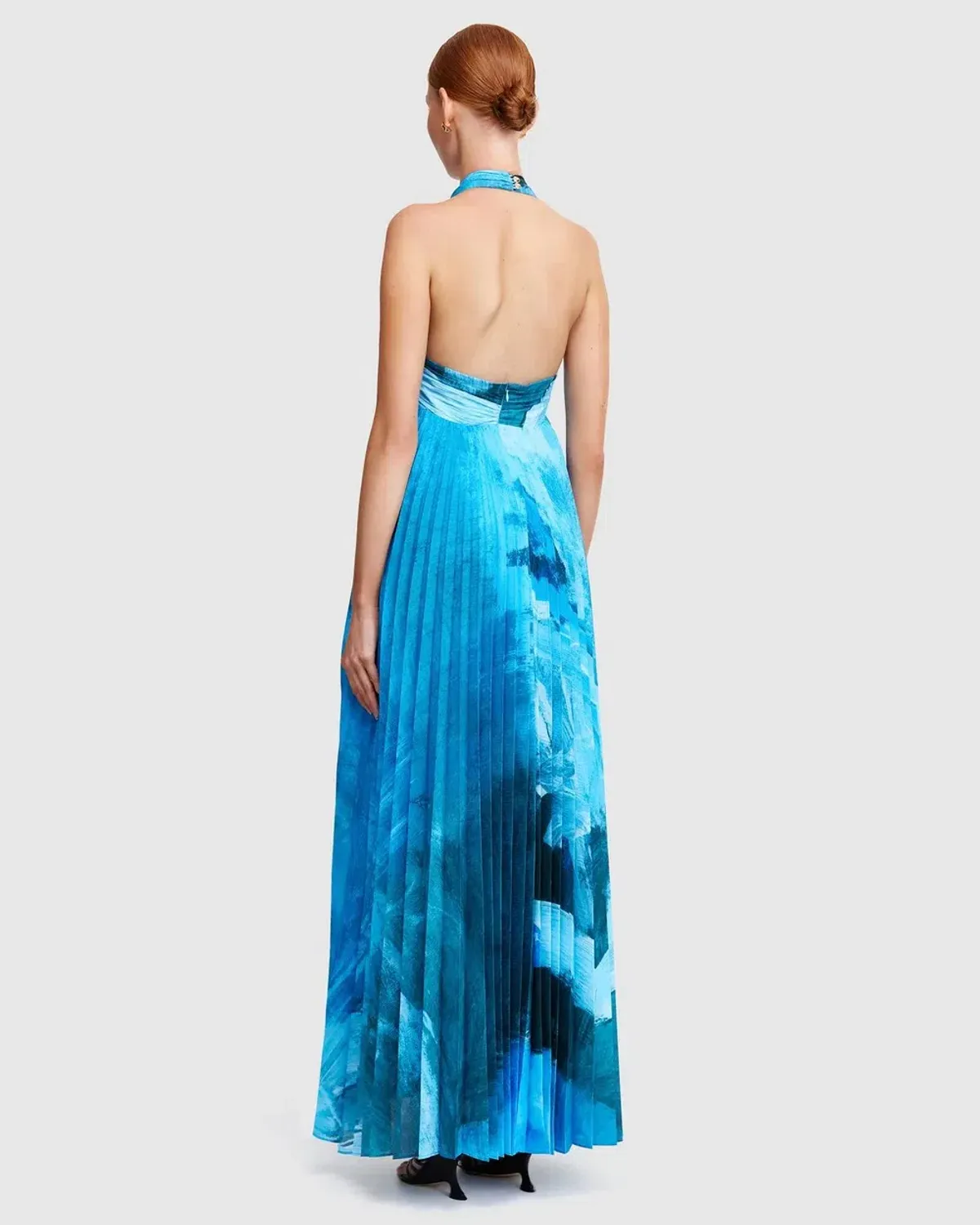 Acler Askham Maxi Dress Blue Size 14 - Image 3