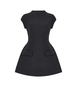 Odd Muse The Ultimate Muse Cap Sleeve Mini Dress Black Size S / AU 8 for rent on The Volte - image 6