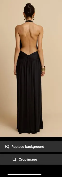 Arcina ori Santina black maxi size XS for rent on The Volte - image 2