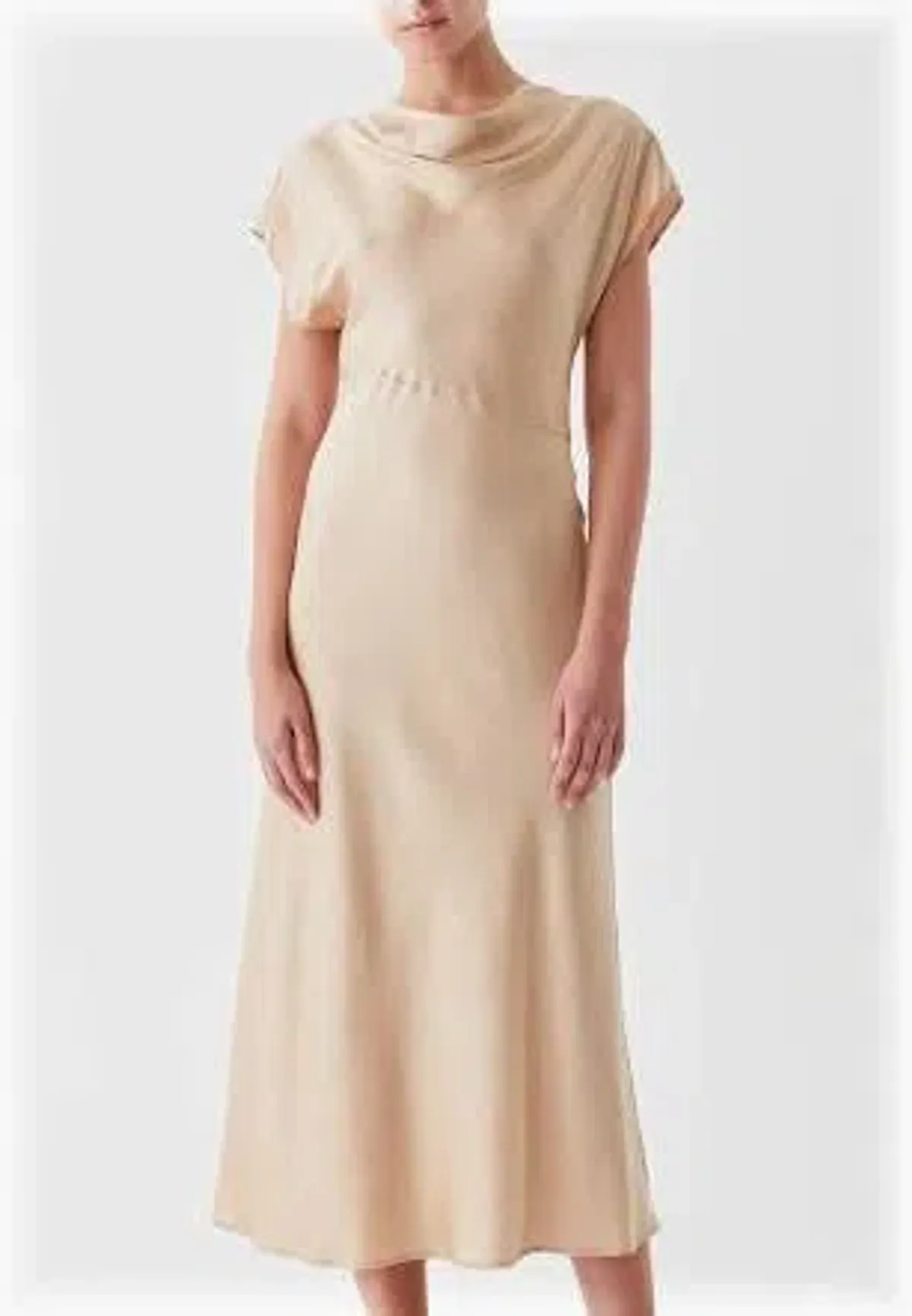 Morrison Violet Dress in Birch, size 3 (AU 12) - Image 1