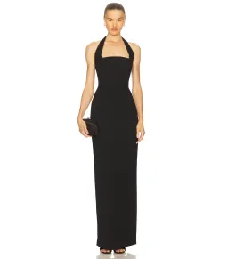 Rachel Gilbert Maria Maxi Gown Black Size AU 6 for rent on The Volte - image 1
